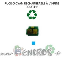 HP Puce Rechargeable Toner Cyan Série O