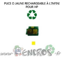 HP Puce Rechargeable Toner Yellow Série O
