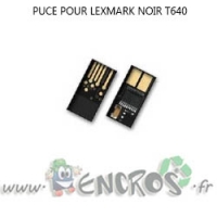 LEXMARK Puce NOIR Toner T640 et plus