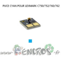 LEXMARK Puce CYAN Toner C752 et plus