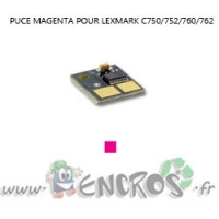 LEXMARK Puce MAGENTA Toner C752 et plus