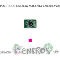 OKIDATA Puce MAGENTA Toner C5800/C5500