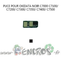 OKIDATA Puce NOIR Toner C7000 et plus