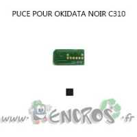 OKIDATA Puce NOIR Toner C310