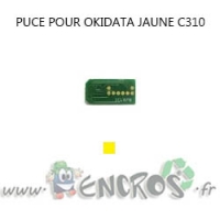 OKIDATA Puce JAUNE Toner C310