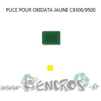 OKIDATA Puce JAUNE Toner C9300/9500