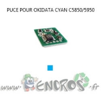 OKIDATA Puce CYAN Toner C5850/5950