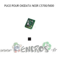 OKIDATA Puce NOIR Toner C5700/5600