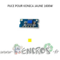 KONICA MIN. Puce JAUNE Toner 1600W