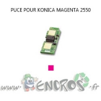 KONICA 2550 Puce MAGENTA Toner MINOLTA