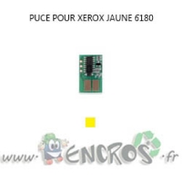 XEROX Puce JAUNE Toner Phaser 6180
