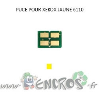 XEROX Puce JAUNE Toner Phaser 6110