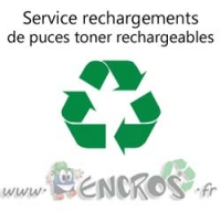 1 Rechargement de puce toner rechargeable Encros