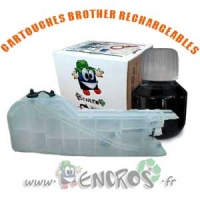 Cartouche Rechargeable CISS Brother LC123/LC127/LC129 noir