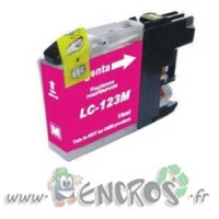 Cartouche Compatible Brother LC123/LC125 Magenta