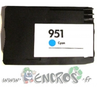 HP 951XL - Cartouche compatible cyan
