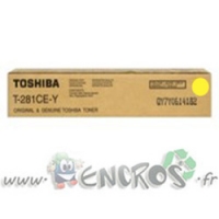 Cartouche TOSHIBA T-281C-EY Jaune