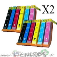 12 Cartouches compatibles Epson T2431/T2436