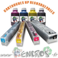Pack de 4 Cartouches Rechargeables HP 970/971