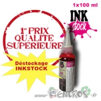 Kit 1x100ML Magenta Inkstock Couleur Universelle Pour HP