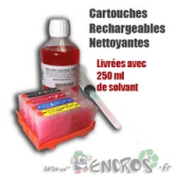 Rechargeables HP950-951 Nettoyantes au Solvant Encros