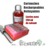 Rechargeables Canon PGI-550 / CLI-551 Nettoyantes Au Solvant Encros