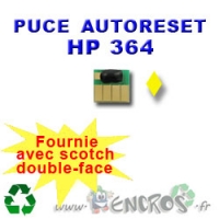 Puce Auto-Reset Jaune  HP 364