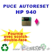 Puce Auto-Reset Magenta HP 940