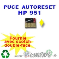 Puce Auto-Reset Jaune HP951