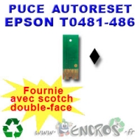  Puce Auto-Reset Noire Epson T0481