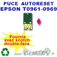 Puce auto-reset Epson magenta T0963