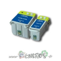 Ecopack 2 cartouches compatibles EPSON EP038-EP-039