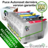 Cartouche Rechargeable pour Epson T0481 à T0486 - Pack X6 Vides