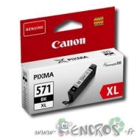 Canon CLI-571BKXL - Cartouche d'encre Canon numero 0331C001 Noire photo - capacité large