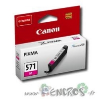 Canon CLI-571M - Cartouche d'encre Canon numero 0387C001 magenta - capacité simple