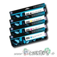 HP 980  - Pack de 4 Cartouches HP 980