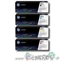 HP 201X - Lot de 4 toner HP 201X