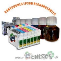 Pack de 6 Cartouches Rechargeables EPSON de T0791 à T0796