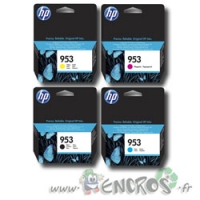 Pack de 4 Cartouches HP 953