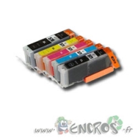 Pack Canon PGI-570 et CLI-571 Compatible - Cartouches d'encre Canon X5  - Grand capacité