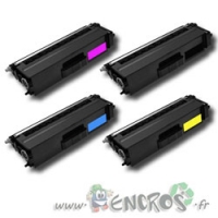 Brother Compatible TN-900 - Lot de 4 Toners Brother Compatibles