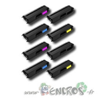 Brother Compatible TN-900 - Lot de 4 Toners Brother Compatibles X2