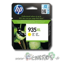 HP 935XL- Cartouche d'Encre HP n°935XL C2P26AE Jaune - Grande Capacité