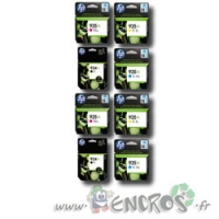 Pack HP 934XL et HP935XL - 4 Cartouche d'Encre HP n°935XL et HP934XL x2