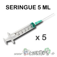 Seringue Pour Remplissage - 5ml x5