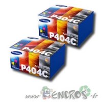 Pack Samsung P404C - Toner Samsung CLT-P404C x2