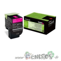 Toner Lexmark 70C20M0 Magenta capacite simple