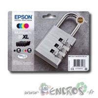 Epson T3596 - Pack de 4 Cartouches d'encre XL Noir et Couleurs