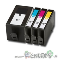 Pack HP 903 Compatible - Pack Cartouches d'encre Compatible HP 903