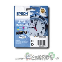 Epson T27XL - Pack 3 Cartouches d'encre Epson T2715 Couleurs